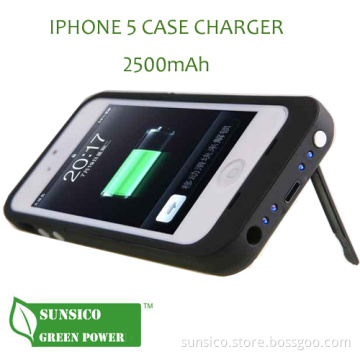 Mobile Power Supply Case Charger 2500mAh